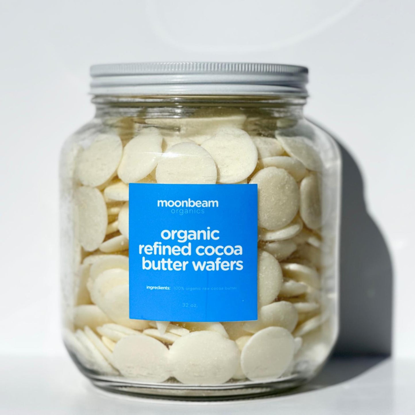 organic refined cocoa butter wafers