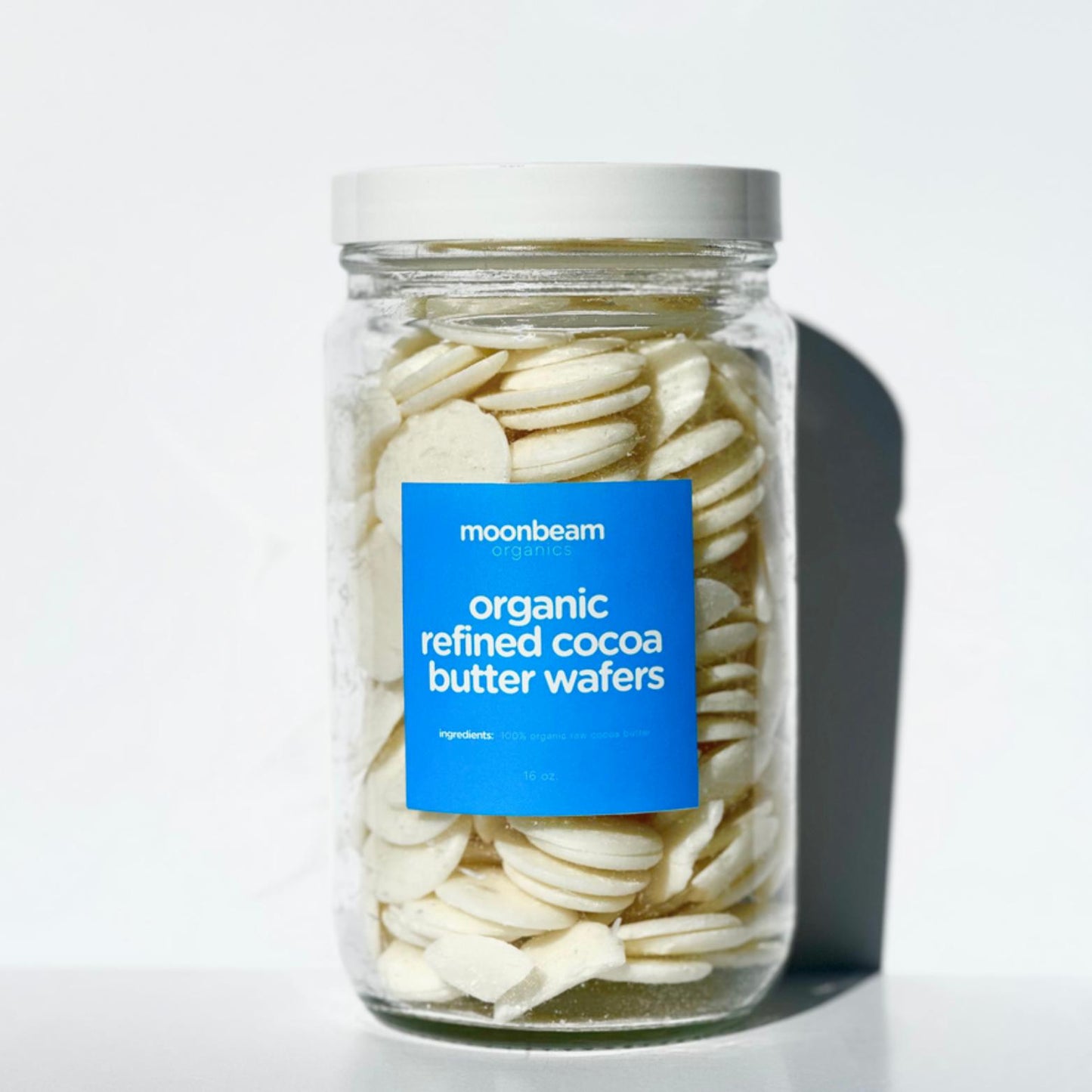 organic refined cocoa butter wafers