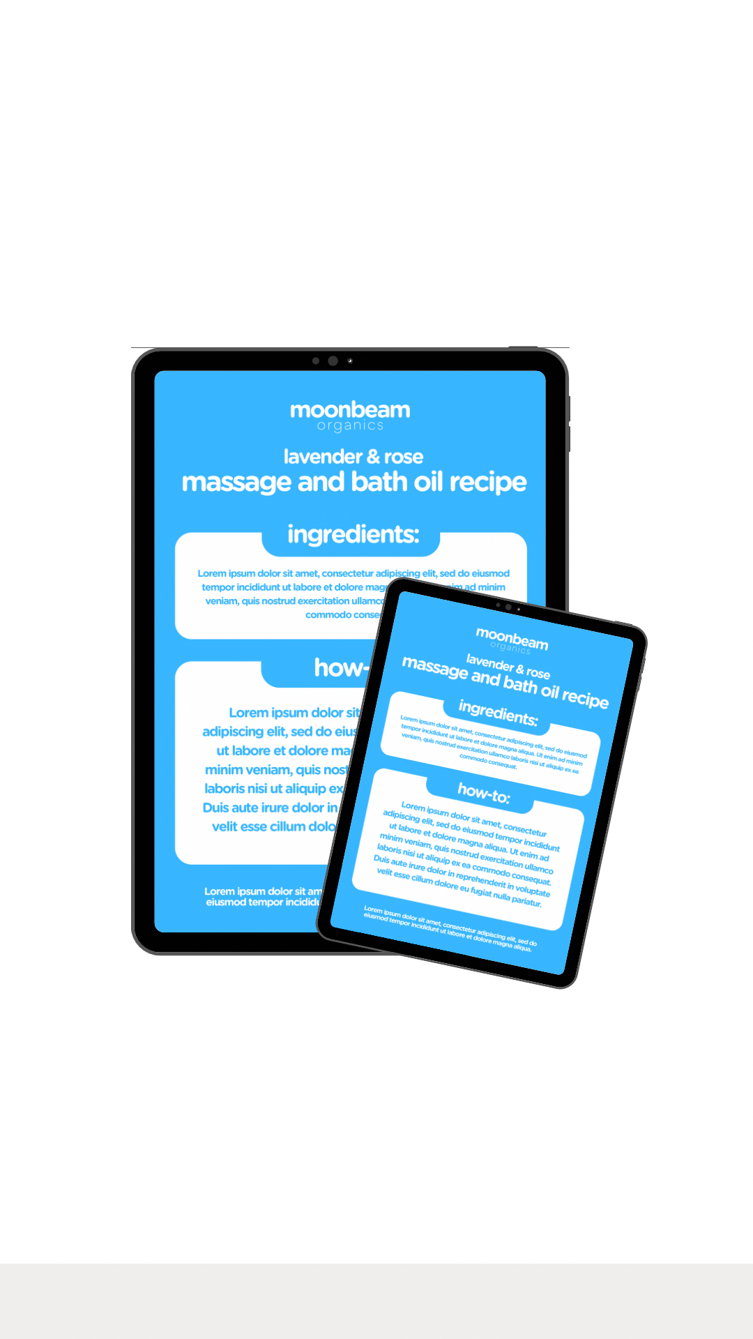 DIY Massage & Bath Oil Recipe