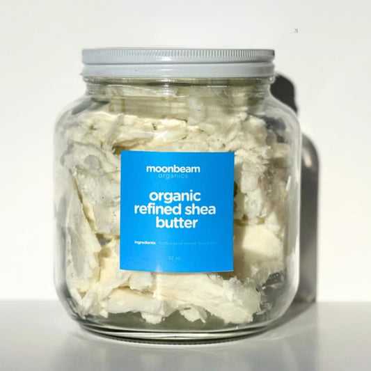 organic refined shea butter chunks